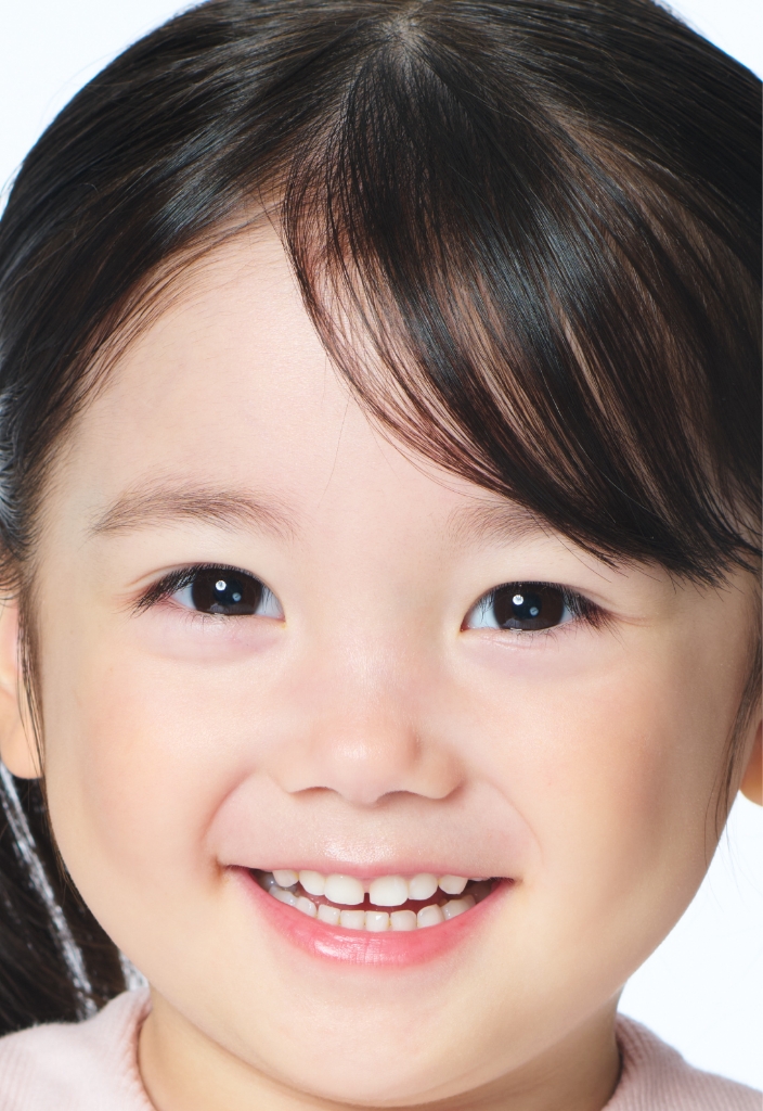 お顔をドーン！とのせてつくる